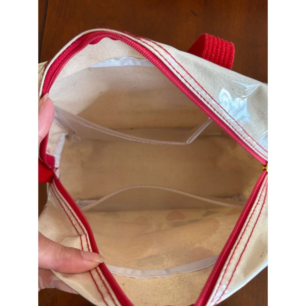 Vintage 1998 Sanrio Patty & Jimmy Canvas Pouch Bag Rare Collectible Kawaii